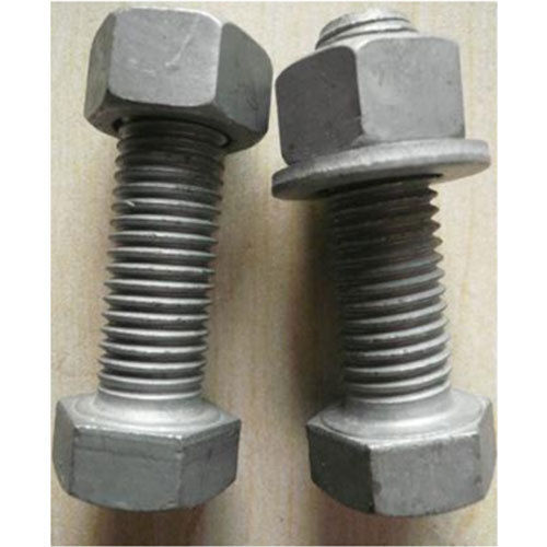 Corrosion Termite Resistant Heavy Duty Highly Efficiently Silver Nut Bolt 