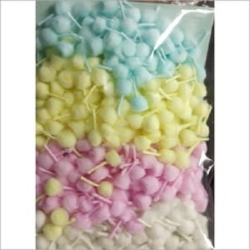 Handmade Round Long Lasting And Cleaner Burn Multicolor Cotton Wicks