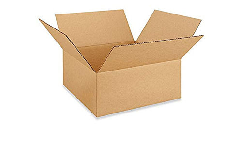 हल्के और पर्यावरण के अनुकूल हल्के भूरे रंग के कागज नालीदार कार्टन बॉक्स 