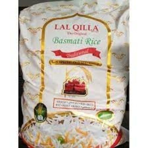 25 Kg Dried Long Grain Common Cultivated Lal Qilla Aroma Filled White Basmati Rice
