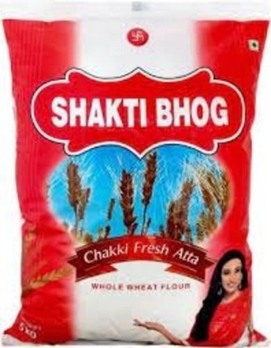 5kg Food Grade With 12 Month Shell Life Fresh Shakti Bhog Chakki Atta For Cooking