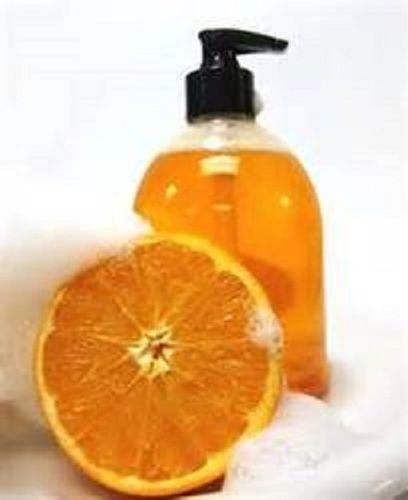 Aromatic Orange Flavor Made With Natural Ingredients Liquid Soap For Body Wash