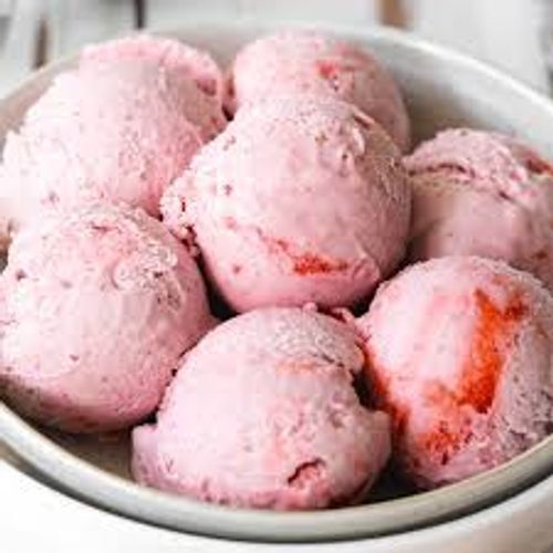 Health Benefits Natural Tasty Rich Real Milk Creamy Strawberry Ice Cream 500g