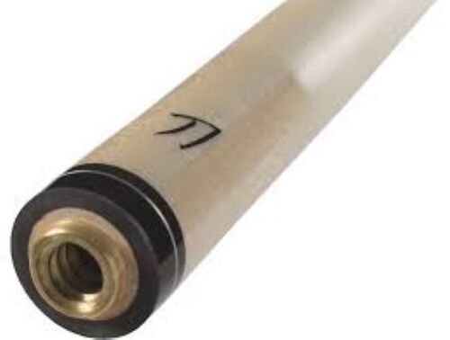 Low Deflection Solid Wood Shaft - 11.8mm & 12.75mm Diameter, Wavy Joint for All Snooker, Billiard and Pool Players