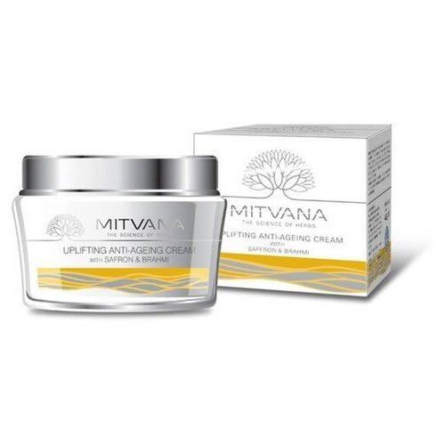 Prevents Wrinkles Saffron And Brahmi Uplifting Anti Ageing Cream