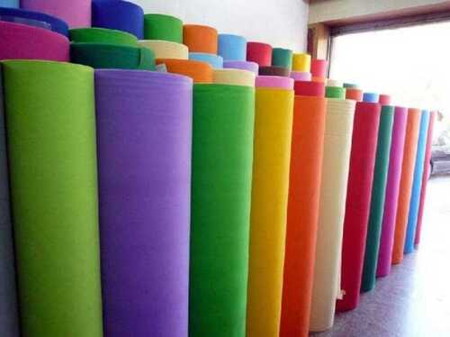 Multi-Color Shrink-Resistant Skin Friendly And Multi Color Plain Pattern Textile Fabric