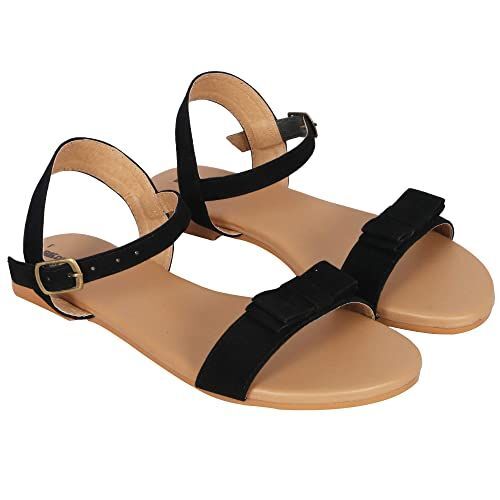 Display 143+ black sandals for girls best