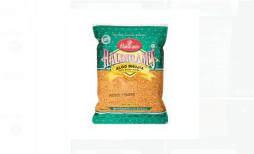 18 Gram Mild Spicy And Salty Taste Haldiram Aloo Bhujia With 6 Month Shelf Life