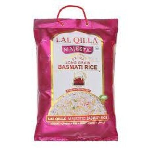 5 Kg White Medium Grain Lal Qilla Majestic Basmati Rice Great Taste 
