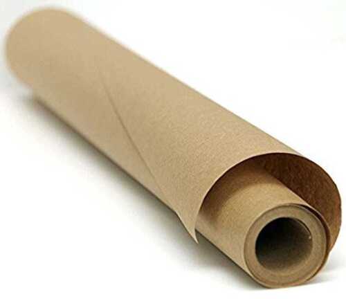 Durable And Biodegradable Recyclable Reusable Brown Kraft Paper Roll 