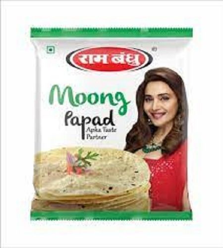 Delicious And Tasty Spicy Flavor Round Ready To Bake Moong Papad For Snack Additives: Cumin Seeds