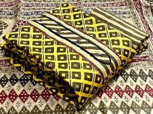 Cotton Silk Ethnic Suit - Customized Size, Multiple Colors | Fancy Printed Design, Quick-Dry & Washable Features, Lace Closure