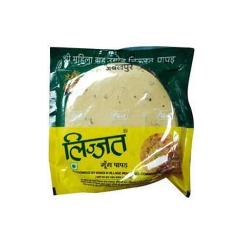Hygienically Packed High Fiber Delicious Tasty And Salty Round Moong Papad 