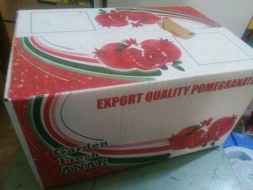 Impurity Free Rich Taste Natural A Grade Fresh Pomegranate 10 Kg Carton