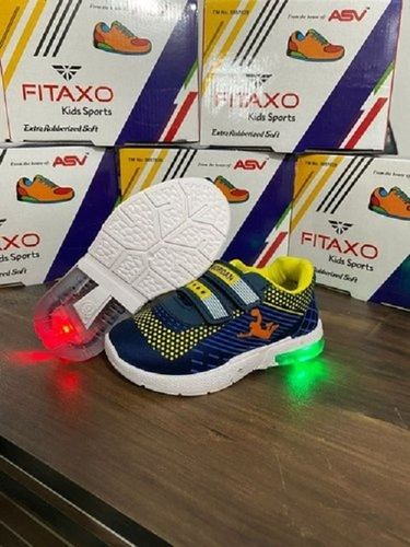 PVC Party Wear KIDS UNISEX INDIAN LED SHOES FOR BOYS AND GIRLS