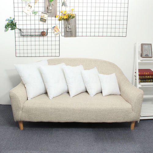 Lightweight Soft And Comfortable Easy To Clean Cotton White Sofa Cushions