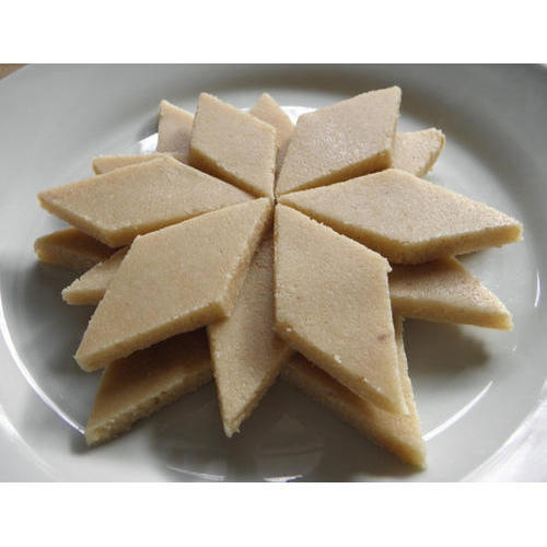 Mouthwatering Tasty Hygienically Processed No Artificial Colors Kaju Barfi 