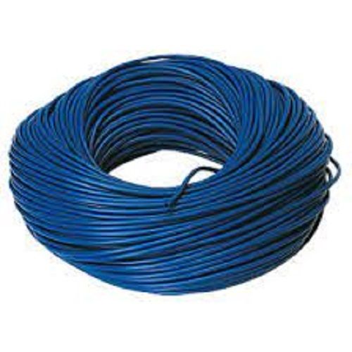 Shock Proof Energy Efficient Triple Layer Coating Flexible Blue Electric Wire 