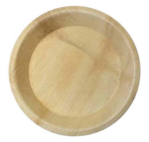 Sandal Natural 6 Inch Eco-Friendly-Disposable-Arecanut Leaf Plates