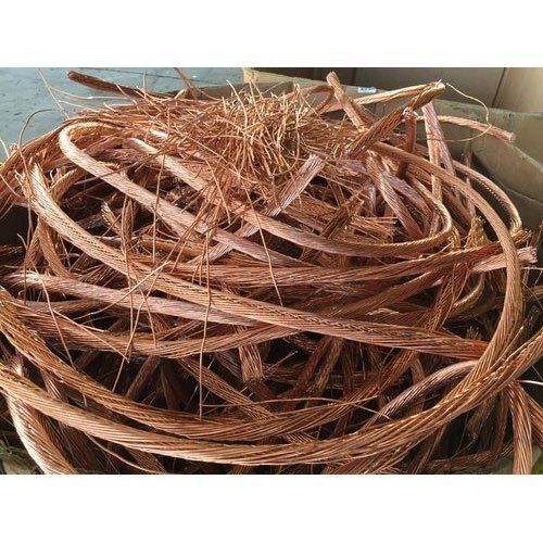 3Cm Diameter Long Lasting And Light Brown 99% Copper Wire Scrap Diameter: 3  Centimeter (Cm)