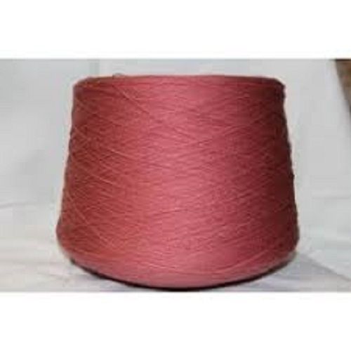 Cotton Plain Light Weigh Durable Red Acrylic Yarn Rolls For Textile Industry