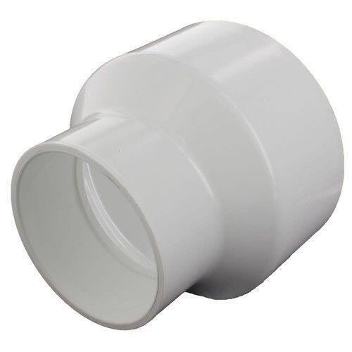 White Heavy Duty Pvc Round Pipe Reducer For Residential And Commercial Projects