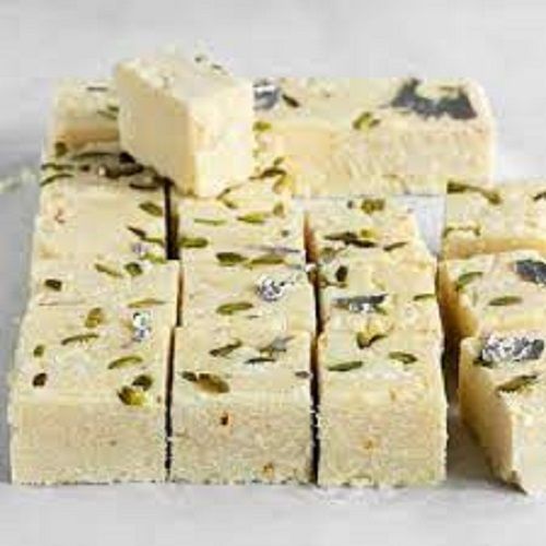 Impurity Free Rich Taste Natural And Healthy Sweet And Mouth Melting Pista Burfi Processing Type: Hand Made