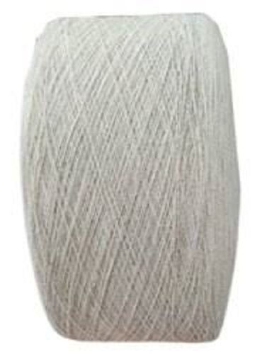 Plain Light Weight White Durable Strong Cotton Yarn For Textile Industry