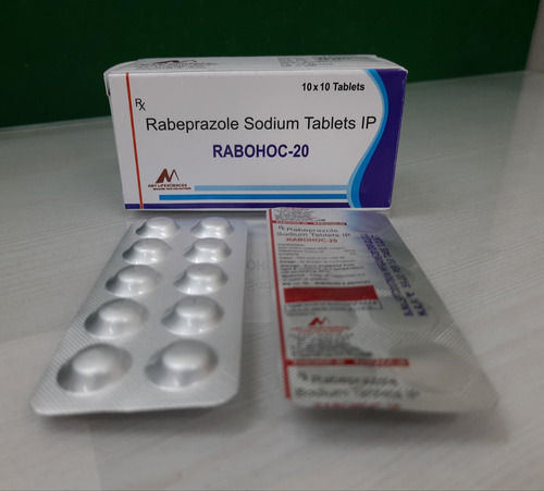 Rabeprazole Sodium Tablet Ip In A Pack