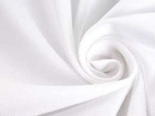 कपड़ों के लिए प्रीमियम ग्रेड सफेद रंग के सादे कॉटन सिल्क कपड़े उपयोग घनत्व: 150 ग्राम प्रति घन सेंटीमीटर (G/Cm3)