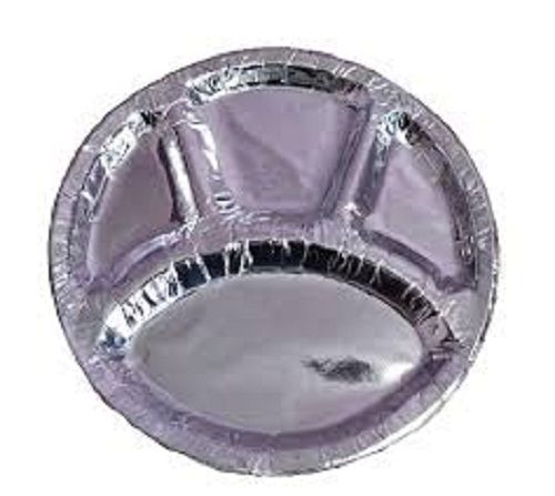 Light Weight Silver Disposable Paper Plates