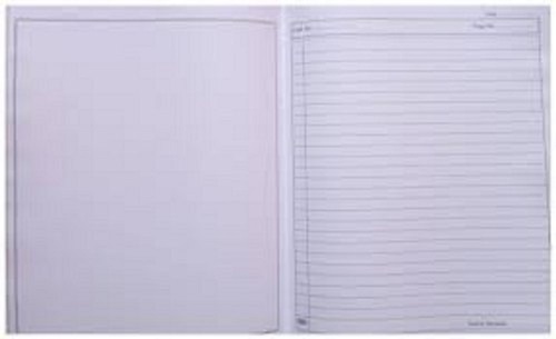 Single Line Classmate Notebook - Biodegradable Soft Cover, A4 Size White Paper , Eco-Friendly, Moisture Resistant, Classic Rectangular Style