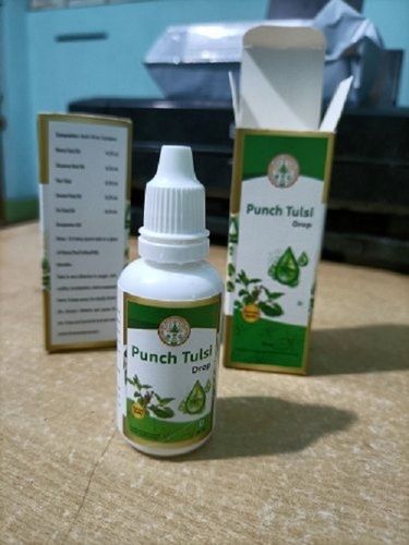 100% Pure Natural And Healthy 30ml Punch Tulsi Drops Dietary Supplements