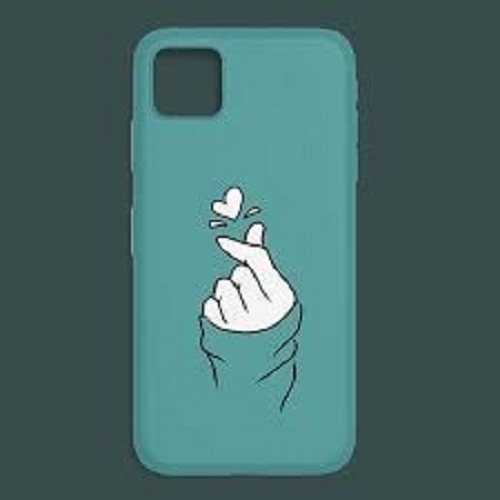 Flexible And Lightweight Dust Free Printed Design Sky Blue Mobile Back Cover - Plastic Material, Transparent, Soft Silicone , Slim Fit With Cutouts