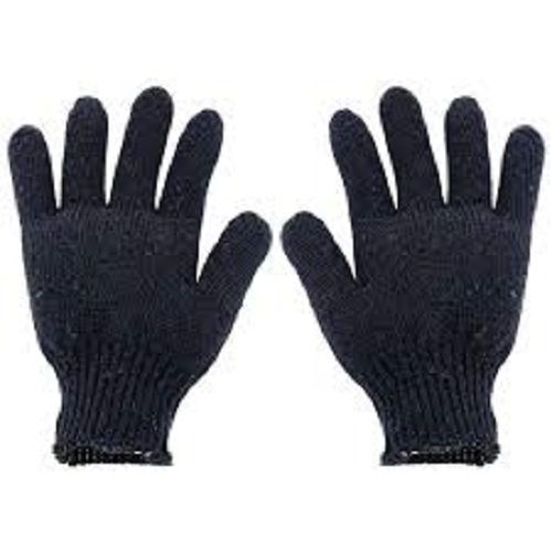 Full Finger Pure Cotton Hand Knitted Gloves For Winter 