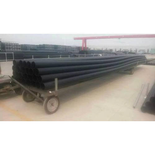 Highly Durable Ruggedly Constructed Heavy Duty Round Black Plastic Water Pipes