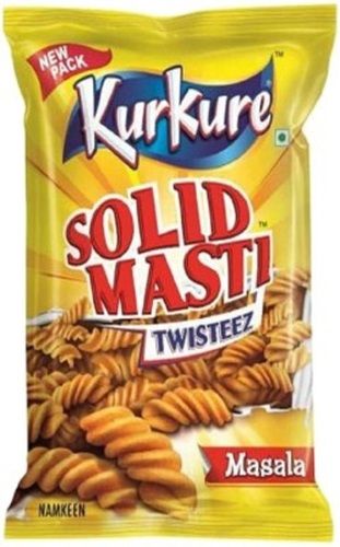 Hygienically Packed Crispy Crunchy And Tasty Solid Masti Twisteez Masala Kurkure  Carbohydrate: 25 Grams (G)