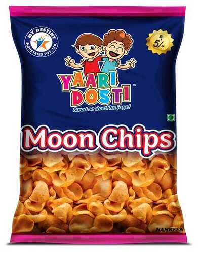 Hygienically Packed Gluten-Free Crispy And Crunchy Yaari Dosti Moon Chips