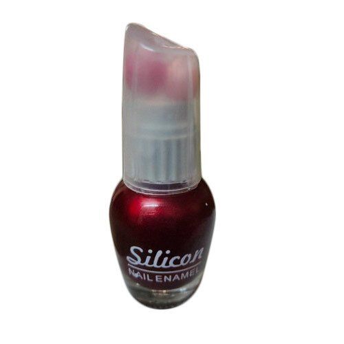 Ladies Skin Smooth And Healthier Easy To Apply Red Silicon Nail Polish