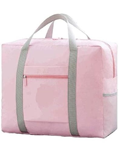 Plain Pattern Nylon Waterproof Multifunction Travel Luggage Bag With Large Capacity Space