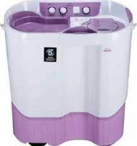 Front Loading Washing Machine - 745x425x905 mm, Pink White Color | 7kg Capacity, Deep Cleaning Cycle, Semi-Automatic Operation, 200W Power