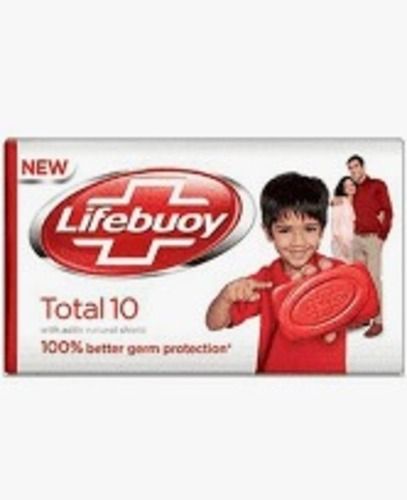 1 Piece Rectangular Shape 100% Better Germ Protection Red Lifebuoy Bath Soap Moisture (%): 40