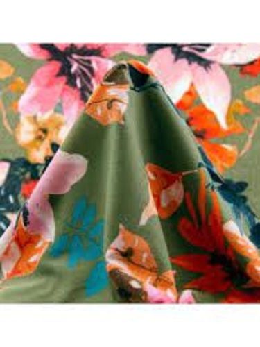 Tear Resistant And Easy To Clean Stylish Multicolor Printed Synthetics Fabric 