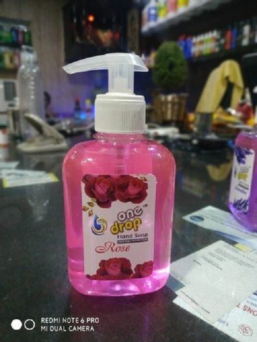 Red Affordable One Drop Pleasant Smell Natural Liquid Hand Soap For Bathroom 