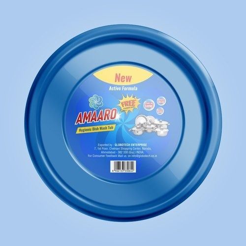 Amaaro Round Blue Dish Wash Bar Soap For Dish Washing Net Weight 50 Gram 