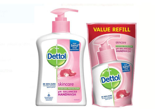 Daily Usable Skin Friendly Antiseptic Dettol Handwash for Kills 99.9 Percent of Germs and Bacteria Instantly