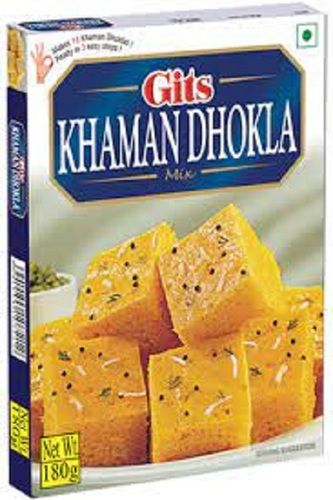 100 Percent Vegetarian Unflavoured Khaman Dhokla Mix 180 G Gits Grade: Food