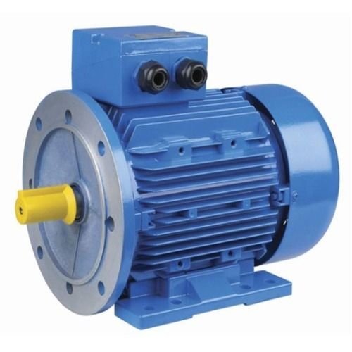 Omicron Premium Quality Blue Coloured Three Phased Electric Motor Efficacy: Ie3