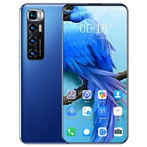 Blue Classic Look And Sleek Design Premium Quality Build Android Smartphone