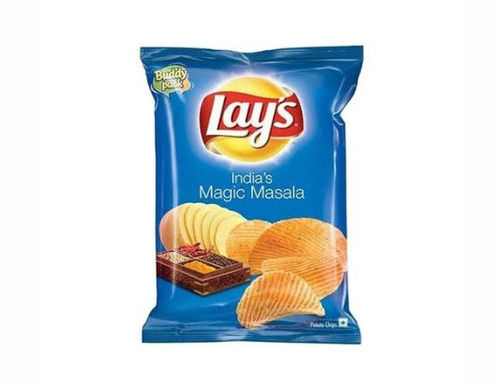 25 Gram Food Grade Crispy And Crunchy Round Spicy Lays Potato Chips